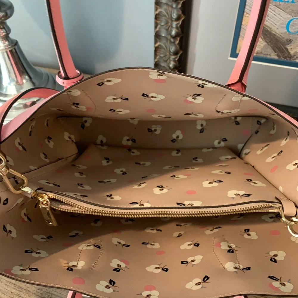 kate spade Pink Leather Satchel Tote